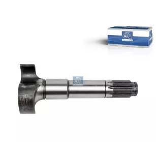 Arbre à cames de frein, gauche, D: 40 mm, L1: 237.3 mm, L3: 193 mm, S-cam, 10 teeth Pour Meritor Essieux - 21225021