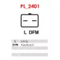 Régulateur d’alternateur AS-PL ARE3029, CARGO 232962, 234818, 330319, HELLA 5DR004241-971, IKA 1.4004.1, 1.4052.1, 1.6002.1