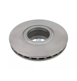 Disque de frein, D: 434 mm, 10 bores, P: 220 mm, M16 x 1,5, d: 194 mm, H: 135 mm, S: 45 mm, s: 37 mm Pour Meritor Essieux