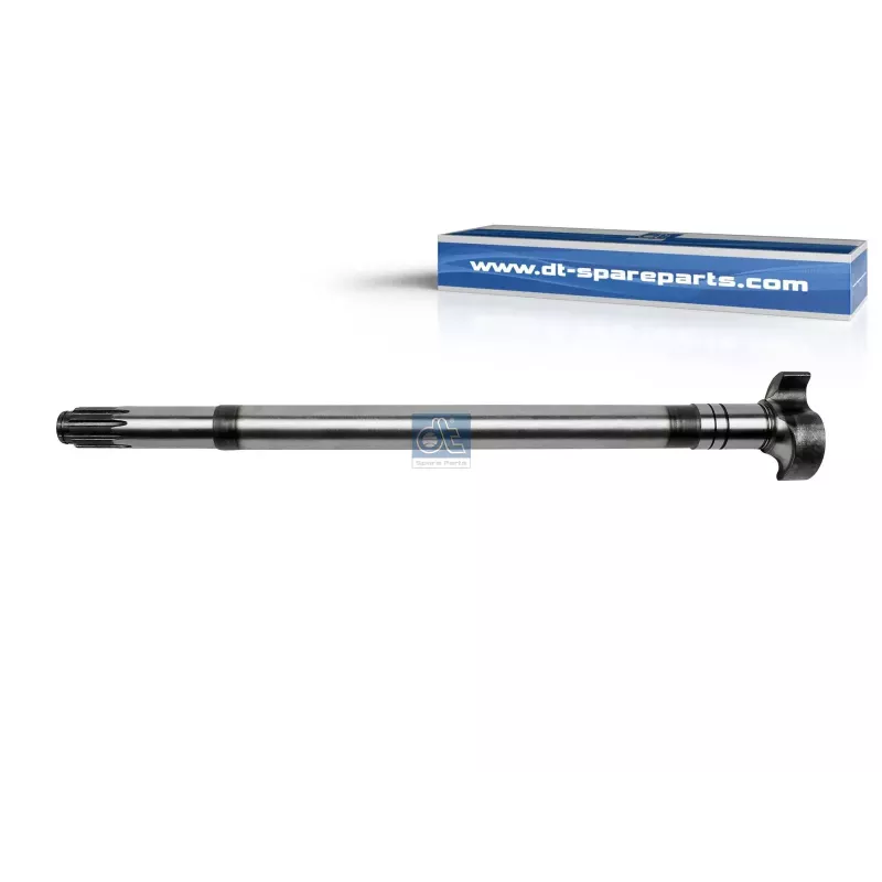 Arbre à cames de frein, droite, D: 42 mm, L1: 681.3 mm, L3: 637 mm, Z-cam, 10 teeth Pour Meritor Essieux - 21219305