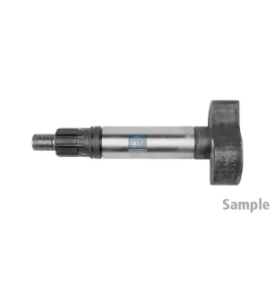 Arbre à cames de frein, droite, D: 38 mm, L1: 281.8 mm, L3: 236.8 mm, 10 teeth Pour SAF tbd - MCS390138 - 2.262.0252.02