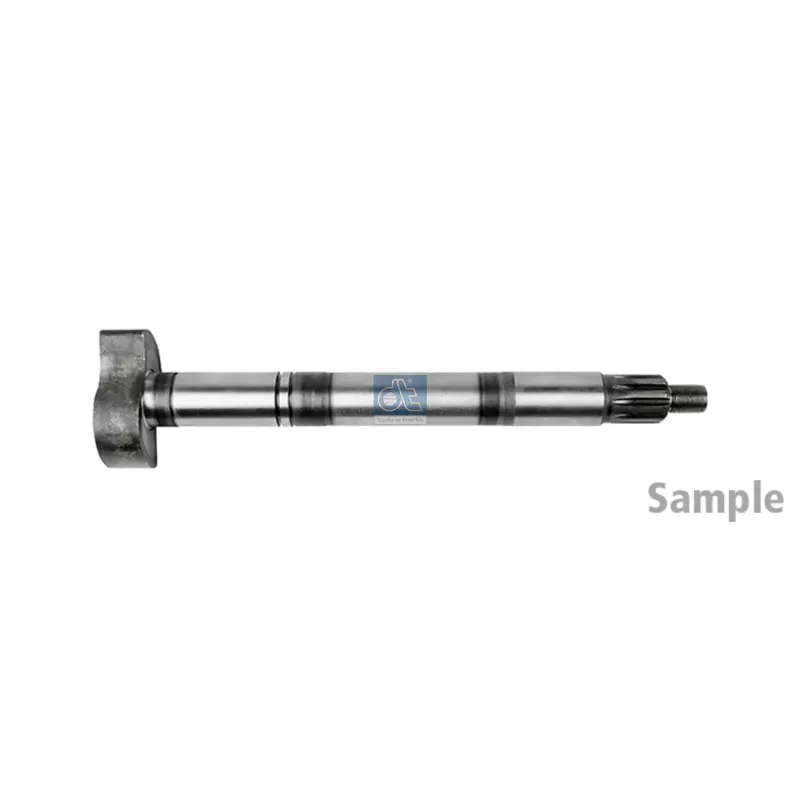 Arbre à cames de frein, gauche, D: 46 mm, L1: 461.5 mm, L3: 405.5 mm, 10 teeth pour SAF tbd
