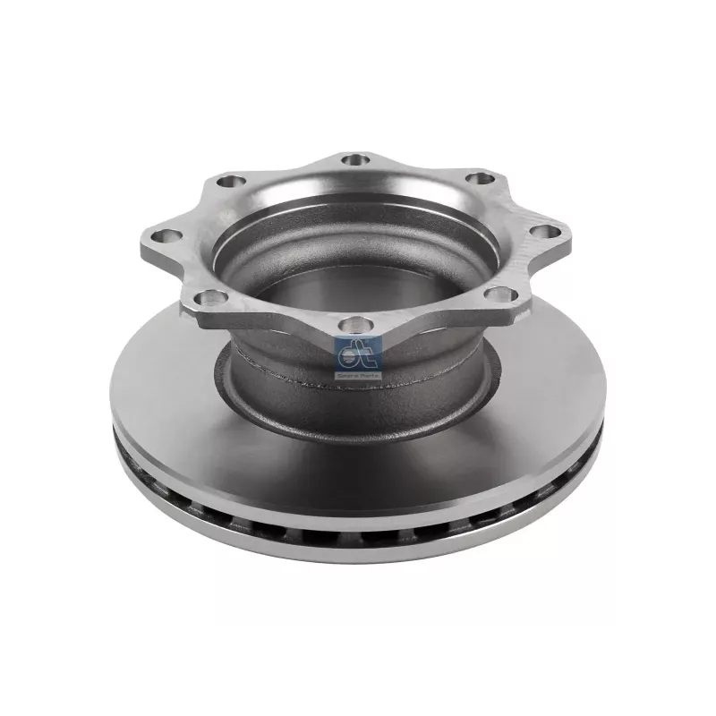 Disque de frein, D: 377 mm, 8 bores, b: 23 mm, P: 275 mm, d: 169 mm, H: 158 mm, S: 45 mm, s: 37 mm Pour SAF tbd - 1962329