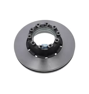 Disque de frein, D: 430 mm, 10 bores, P: 193 mm, M14 x 1,5, d: 164 mm, H: 135 mm, S: 45 mm, s: 37 mm Pour SAF tbd