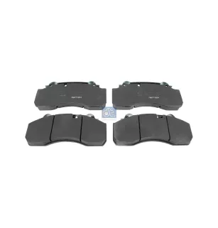 Kit de garnitures de disque de frein, W: 247.6 mm, S: 30 mm, H: 105 mm Pour Fruehauf tbd - Gigant tbd - SAF tbd - M91002704