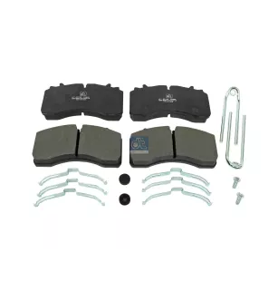 Kit de garnitures de disque de frein, W: 210 mm, S: 31 mm, H: 109 mm Pour DAF CF - Schmitz Cargobull tbd - Kögel tbd - SAF tbd