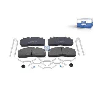 Kit de garnitures de disque de frein, W: 210 mm, S: 30 mm, H: 92 mm Pour Schmitz Cargobull tbd - Kögel tbd - SAF tbd - 348991