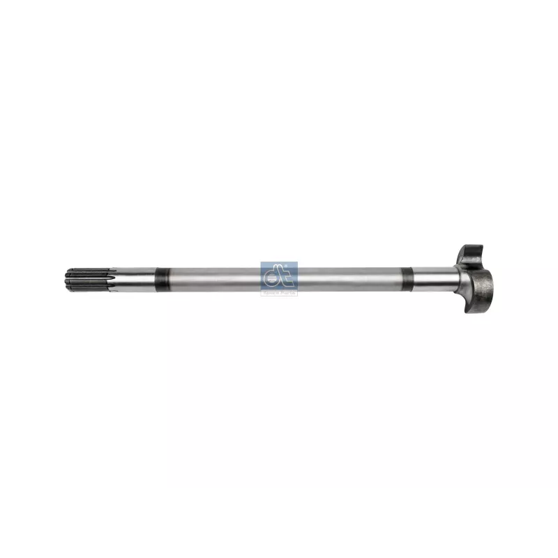 Arbre à cames de frein, droite, D: 38 mm, L1: 635 mm, L3: 590 mm, Z-cam, 10 teeth Pour Gigant tbd - SAE-SMB tbd - 70M044473.