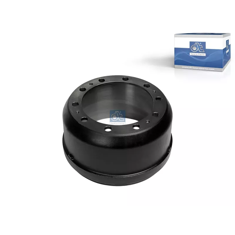 Tambour de frein, D: 419 mm, 10 bores, b: 26 mm, P: 335 mm, d: 288 mm, H: 254 mm, B: 212 mm Pour Fruehauf tbd - Gigant tbd.