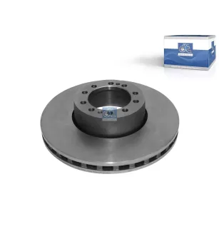 Disque de frein, D: 434 mm, 10 bores, b: 17 mm pour Kögel Trax - 6604915