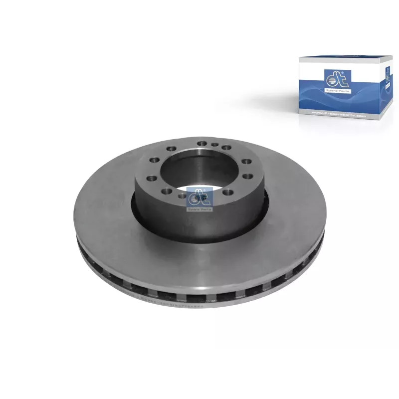 Disque de frein, D: 434 mm, 10 bores, b: 17 mm pour Kögel Trax - 6604915