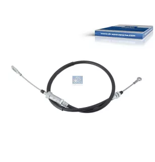 Câble de commande, frein de stationnement, L1: 843 mm, L2: 1170 mm Pour Citroën Jumper, Fiat Ducato, Peugeot Boxer - 4745V7