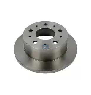 Disque de frein, D: 280 mm, 5 bores, P: 130 mm, d: 79 mm, H: 82 mm, S: 16 mm, s: 14.2 mm Pour Citroën Jumper - Fiat Ducato