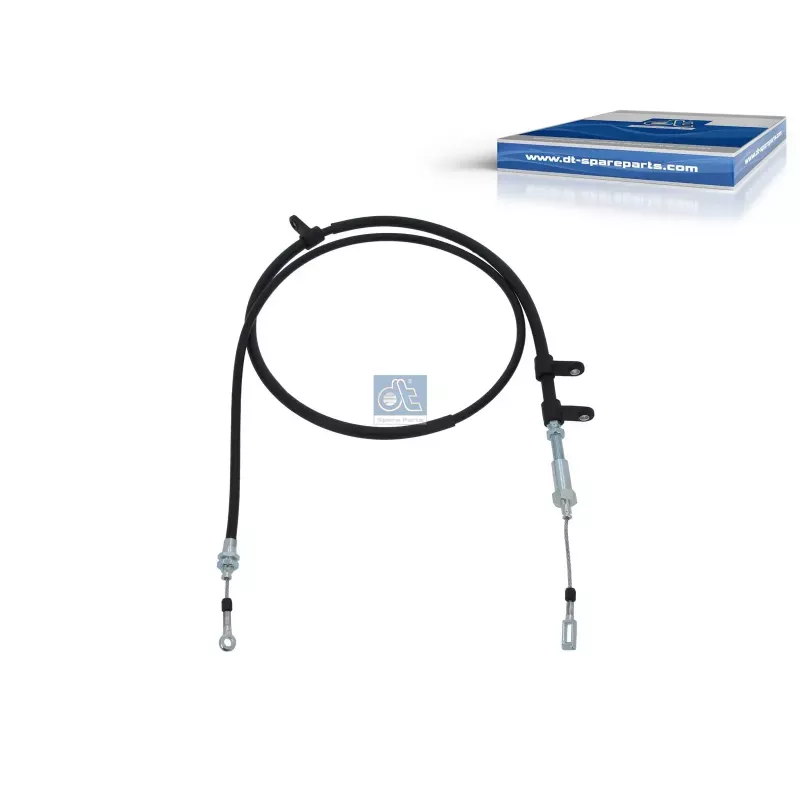 Câble de commande, frein de stationnement, L1: 1981 mm, L2: 2296 mm Pour Citroën Jumper, Fiat Ducato, Peugeot Boxer - 474627