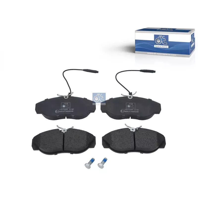 Kit de garnitures de disque de frein, W: 145 mm, S: 19.7 mm, H: 60.9 mm Pour Citroën Jumper - Fiat Ducato - Peugeot Boxer Kit de garnitures de disque de frein, W: 145 mm, S: 19.7 mm, H: 60.9 mm Pour Citroën Jumper - Fiat Ducato - Peugeot Boxer