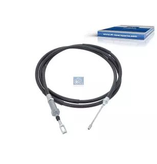 Câble de commande, frein de stationnement, droite, L1: 2490 mm, L2: 2715 mm Pour Citroën Jumper, Fiat Ducato, Peugeot Boxer