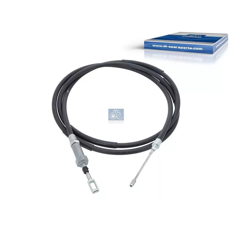 Câble de commande, frein de stationnement, droite, L1: 2490 mm, L2: 2715 mm Pour Citroën Jumper, Fiat Ducato, Peugeot Boxer