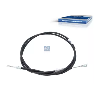 Câble de commande, frein de stationnement, droite, L1: 2415 mm, L2: 2640 mm Pour Citroën Jumper, Fiat Ducato, Peugeot Boxer