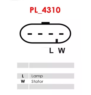 Régulateur d’alternateur AS-PL UD12709ARE, ELECTROLOG REG2033, KRAUF ARD3600