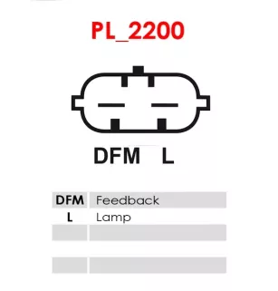 Régulateur d’alternateur AS-PL UD14134ARE, DELCO 222732, ELECTROLOG REG2030, KRAUF ARD6800