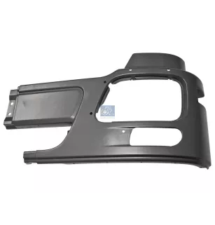 Pare-chocs, gauche pour Mercedes-Benz Actros 2 - 943 880 0073