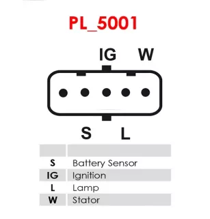 Régulateur d’alternateur AS-PL UD820410(VALEO)ARE, BOSCH 1197311554, 1197311558, F04R320379, CARGO 234522, 333743, DAF 0910389