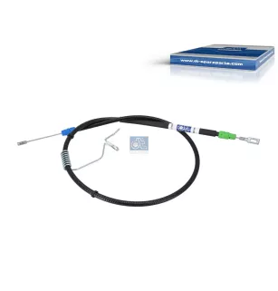 Câble de commande, frein de stationnement, gauche, L: 1533 mm Pour Ford Transit - 1388280 - 1441580 - 1734693 - 6C11-2A809-BD