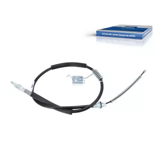 Câble de commande, frein de stationnement, droite, L: 1282 mm Pour Ford Transit - 4041988 - 4331043 - 4639309 - YC15-2A635-CG