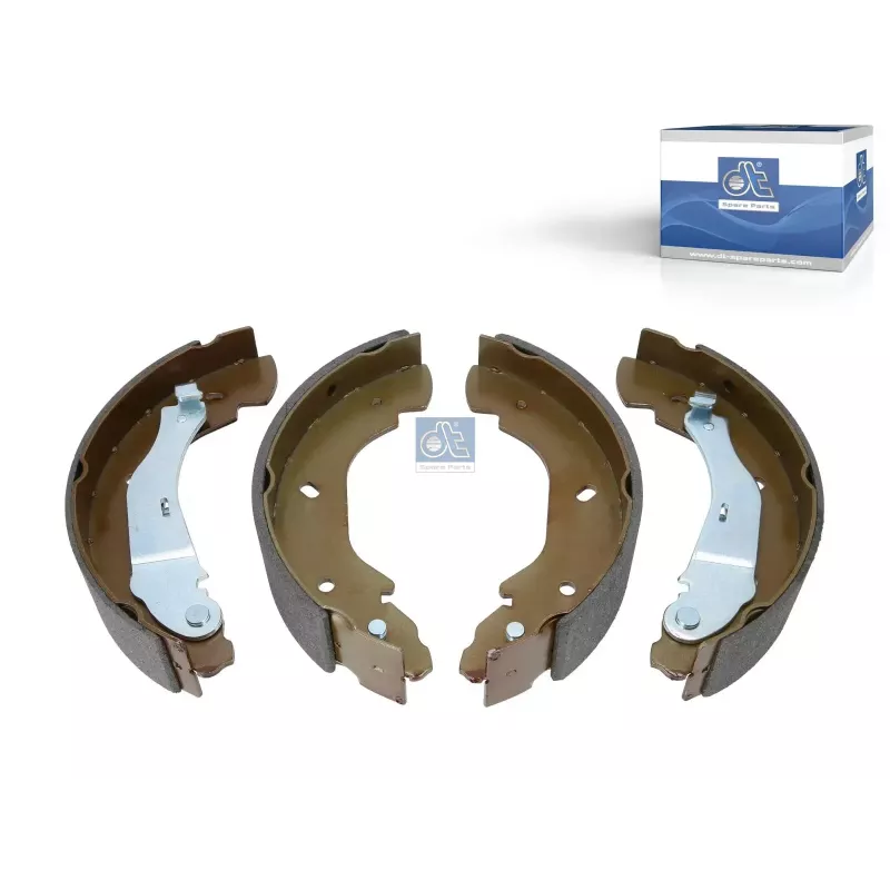 Kit de mâchoires de frein, avec garnitures, D: 254 mm, W: 52 mm Pour Ford Transit - 1227045 - 1C15-2200-AC - 1C15-2200-AD Kit de mâchoires de frein, avec garnitures, D: 254 mm, W: 52 mm Pour Ford Transit - 1227045 - 1C15-2200-AC - 1C15-2200-AD