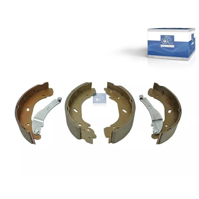 Kit de mâchoires de frein, avec garnitures, D: 279 mm, W: 65 mm Pour Ford Transit - 1227046 - 1425732 - 4055724 - 4068141