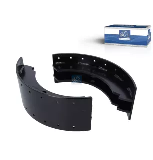 Kit de mâchoires de frein, D: 410 mm, b: 7 mm, W: 125 mm, S: 5 mm Pour Volvo F, FL, B12 - 3090073