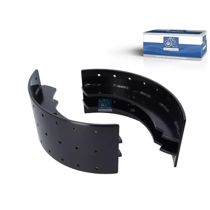Kit de mâchoires de frein, D: 410 mm, b: 7 mm, W: 150 mm, S: 5 mm Pour Volvo F, FL - 270826 - 2708261 - 271171 - 272841