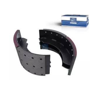 Kit de mâchoires de frein, avec garnitures Pour Volvo F, FL, B12 - 270828 - 2708287 - 271173 - 272843 - 3090076 - 30900765