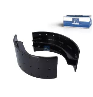 Kit de mâchoires de frein, version renforcée, D: 410 mm, b: 7 mm, W: 150 mm, S: 8 mm Pour Volvo FL - 3095194