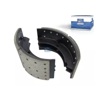 Kit de mâchoires de frein, version renforcée, avec garnitures Pour Renault Kerax - Volvo FL, VM, B12 - 5001868572 - 3095196