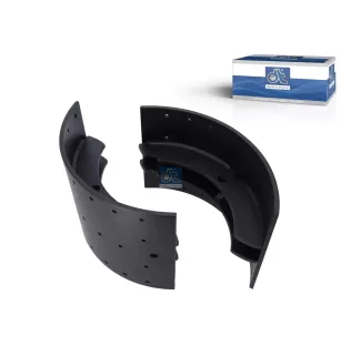 Kit de mâchoires de frein, version renforcée, D: 410 mm, b: 7 mm, W: 225 mm, S: 8 mm Pour Volvo FL, B12 - 3095197