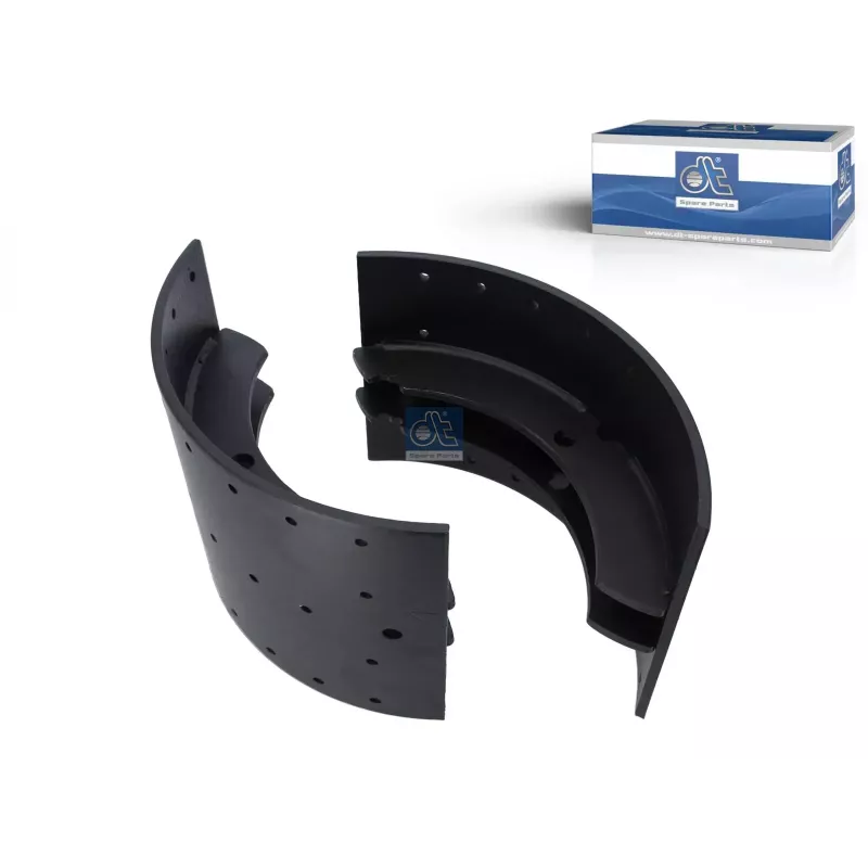 Kit de mâchoires de frein, version renforcée, D: 410 mm, b: 7 mm, W: 225 mm, S: 8 mm Pour Volvo FL, B12 - 3095197