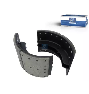 Kit de mâchoires de frein, version renforcée, avec garnitures Pour Volvo FL, B12 - 3095197