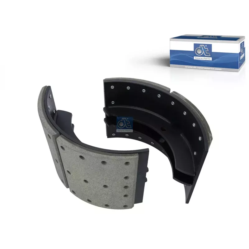 Kit de mâchoires de frein, version renforcée, avec garnitures Pour Volvo FL, B12 - 3095197