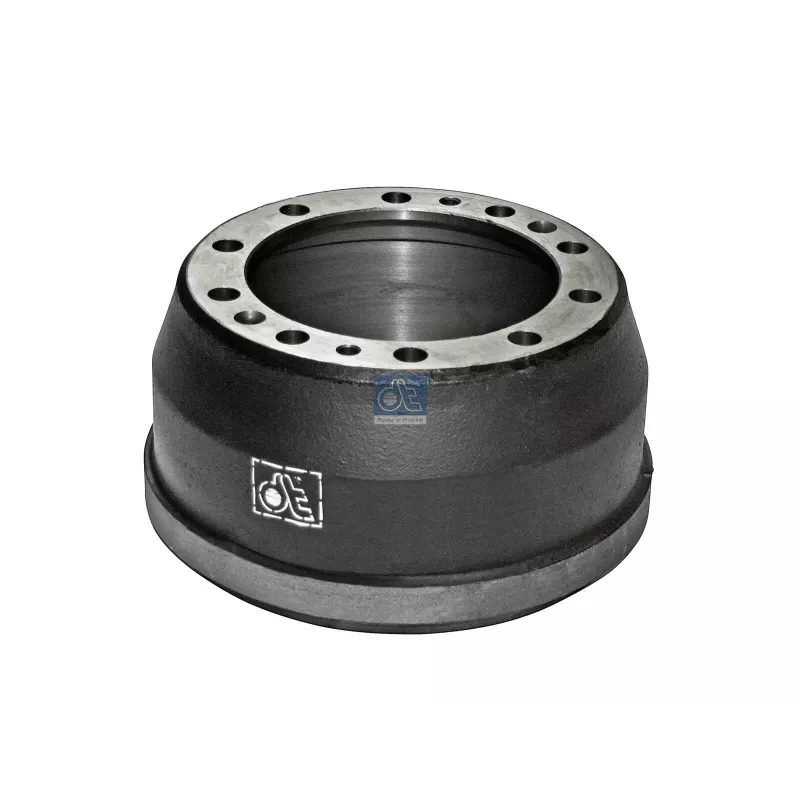 Tambour de frein, D: 410 mm, 10 bores, b: 28 mm, P: 335 mm, d: 282 mm, H: 282 mm, B: 202 mm Pour Volvo F, FL - MBD1156