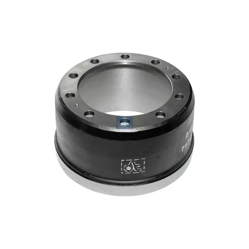 Tambour de frein, D: 394 mm, 10 bores, b: 28 mm, P: 335 mm, d: 282 mm, H: 253 mm, B: 190 mm Pour Volvo B7, B12 - MBD2055 Tambour de frein, D: 394 mm, 10 bores, b: 28 mm, P: 335 mm, d: 282 mm, H: 253 mm, B: 190 mm Pour Volvo B7, B12 - MBD2055