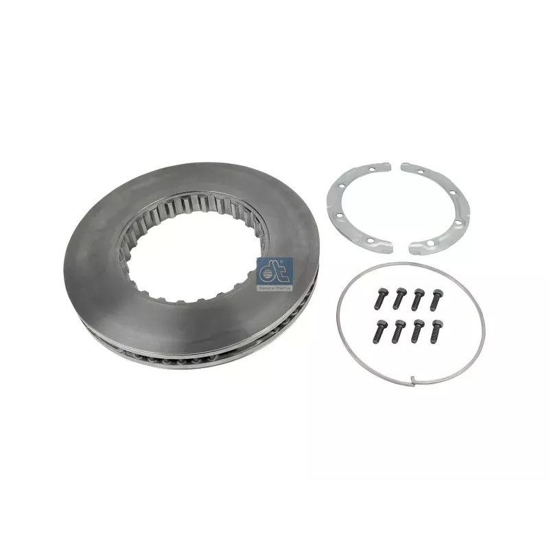 Disque de frein D: 410 mm, S: 45 mm, s: 41 mm Pour Renault Magnum, Midlum, Premium, Volvo FE - 1962338 - 50 01 667 798
