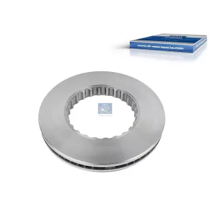 Disque de frein, sans kit de montage D: 410 mm, S: 45 mm, s: 41 mm Pour Renault Magnum, Midlum, Premium, Volvo FE