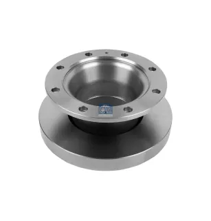 Disque de frein D: 375 mm, 8 bores, P: 275 mm, H: 150 mm, S: 45 mm, s: 37 mm - MBR9001 - 3095673 - 68323233