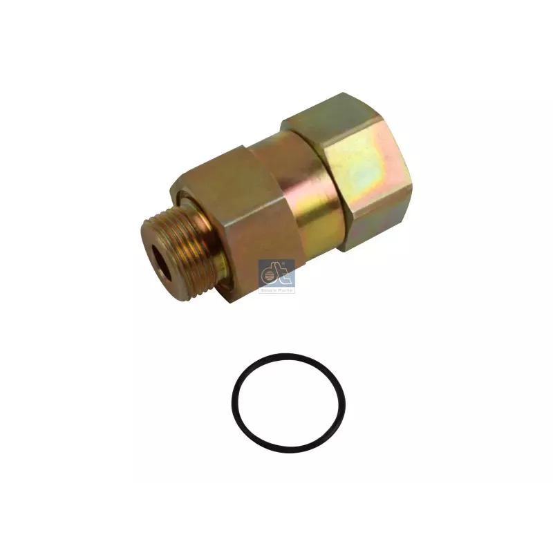 Valve de retenue M22 x 1,5, LTh: 12 mm, SW: 32, L: 60 mm Pour Volvo B6, B7, F, FL, N, 9000-Serie, B9, B13 - 1585876 - 1629727