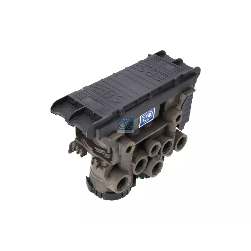 Valve modulatrice, M16 x 1,5, M22 x 1,5, L: 210.3 mm, H: 182 mm Pour Iveco Arway, Crossway, Domino, EuroRider, Evadys, Magelys