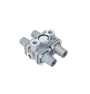 Valve de protection 4 circuits M16 x 1,5, M22 x 1,5, max. 10 bar, Po21: 6.3 bar, Po22: 6.3 bar, Po23: 5.8 bar, Po24: 5.8 bar