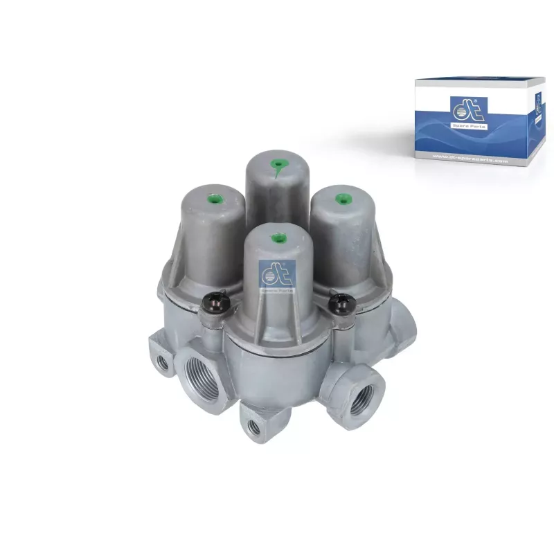 Valve de protection 4 circuits M16 x 1,5, M22 x 1,5, Po21: 6.5 bar, Po22: 6.5 bar, Po23: 6 bar, Po24: 6 bar, Pc21: 6.2 bar