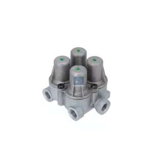 Valve de protection 4 circuits M16 x 1,5, M22 x 1,5, Po21: 6.5 bar, Po22: 6.5 bar, Po23: 6 bar, Po24: 6 bar, Pc21: 6.2 bar