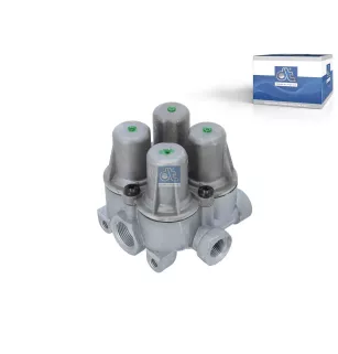 Valve de protection 4 circuits M16 x 1,5, M22 x 1,5, Po21: 7 bar, Po22: 7 bar, Po23: 5.7 bar, Po24: 5.7 bar, Pc21: 5 bar